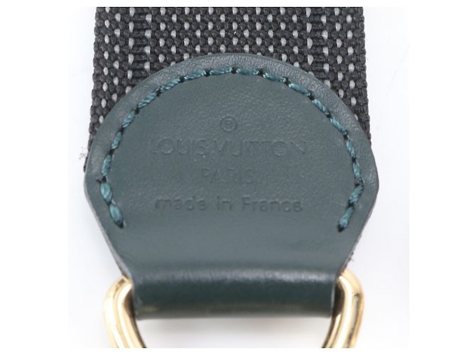Satellite Louis Vuitton Gray and Green Shoulder Strap Accessory Brown - view 6