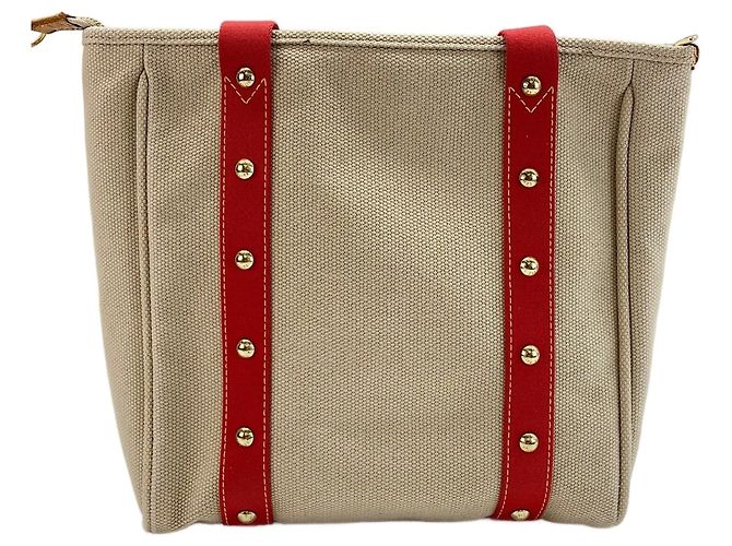 Borsa Cabas MM Louis Vuitton Beige - vista 3