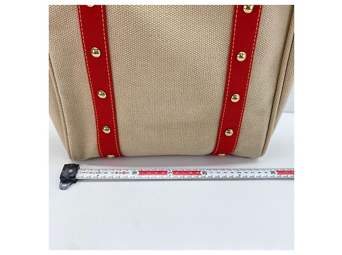Borsa Cabas MM Louis Vuitton Beige - vista 4
