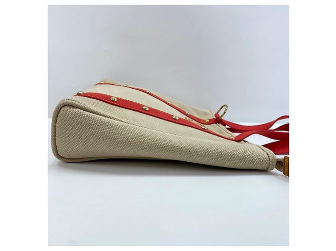 Borsa Cabas MM Louis Vuitton Beige - vista 5
