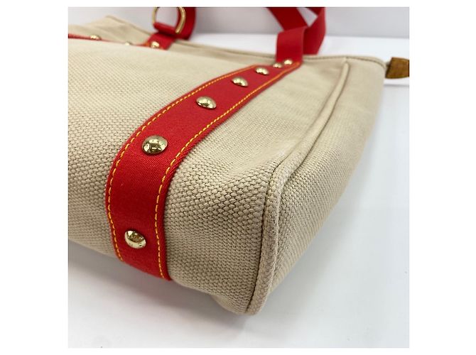 Borsa Cabas MM Louis Vuitton Beige - vista 8