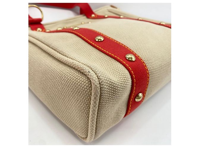 Borsa Cabas MM Louis Vuitton Beige - vista 9