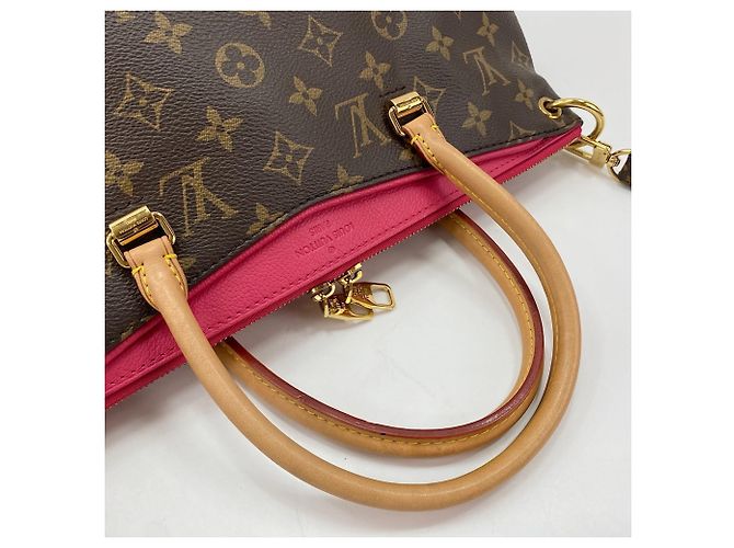 Borsa Pallas Louis Vuitton in marrone - vista 10