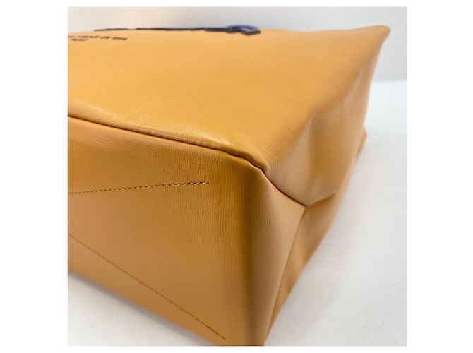 Borsa Shopper Tote MM Louis Vuitton in Arancione - vista 9