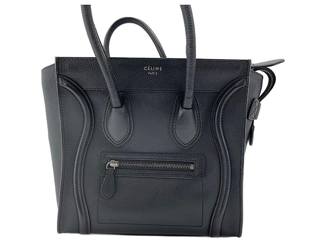 Céline Borsa Celine Luggage - Black Nero - vista 2