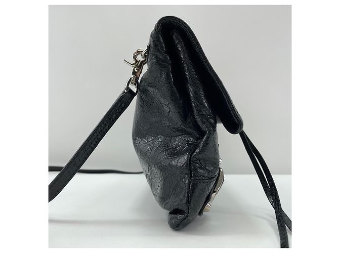 Borsa a spalla classica Balenciaga 2 in 1 Nero - vista 6
