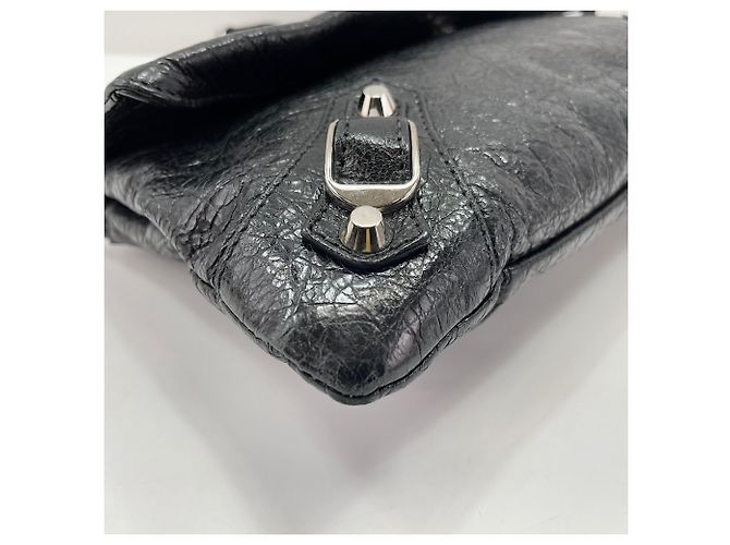 Borsa a spalla classica Balenciaga 2 in 1 Nero - vista 8