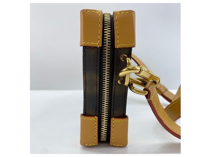 Louis Vuitton Soft Trunk Shoulder Bag Brown - view 5