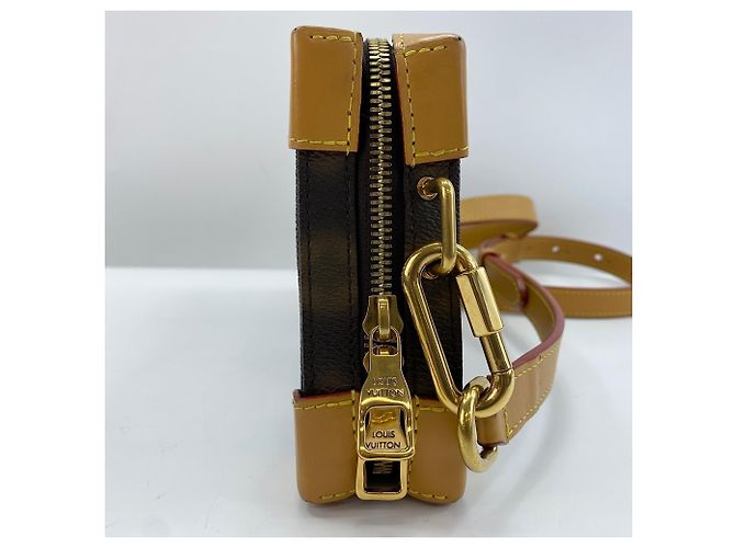 Louis Vuitton Soft Trunk Shoulder Bag Brown - view 6
