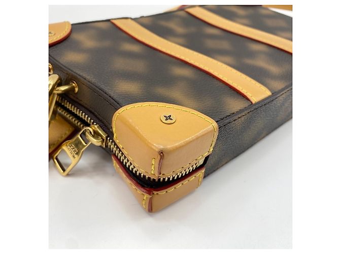 Louis Vuitton Soft Trunk Shoulder Bag Brown - view 9