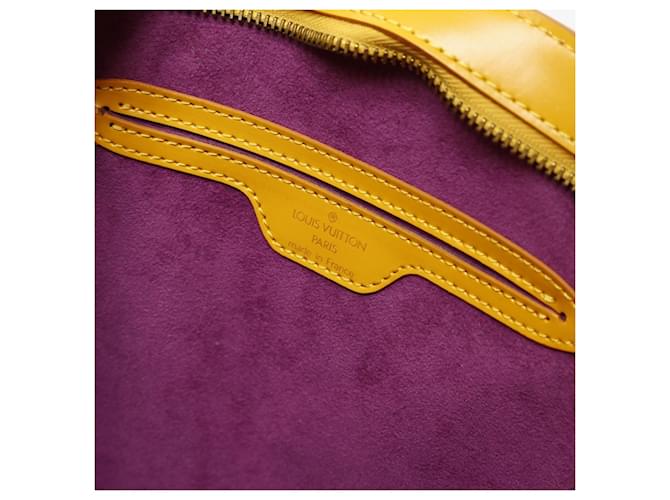 Bolsa Louis Vuitton Saint Jacques Epi Amarelo - vista 10