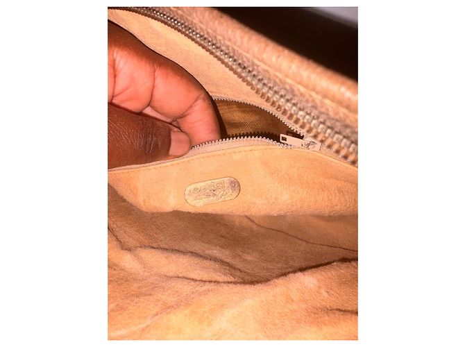 Gucci Pochette GG Supreme Canvas Marrone Beige - vista 10