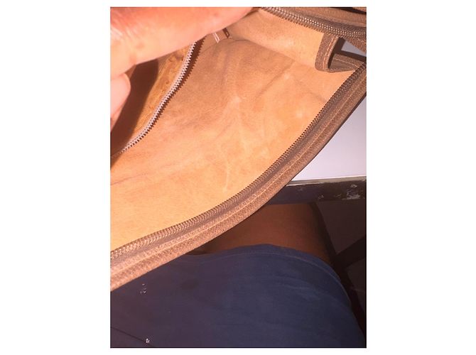 Gucci Pochette GG Supreme Canvas Marrone Beige - vista 11
