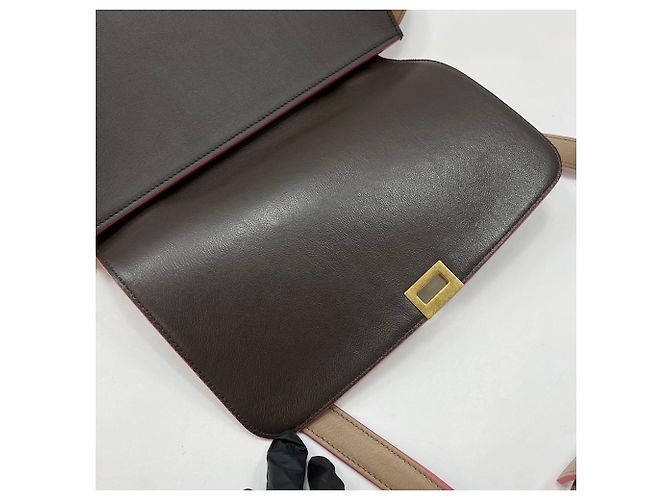 Céline Borsa 2-Way Celine Trapeze marrone - vista 12
