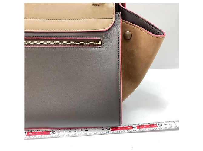 Céline Borsa 2-Way Celine Trapeze marrone - vista 4