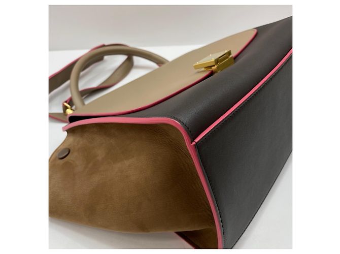 Céline Borsa 2-Way Celine Trapeze marrone - vista 8