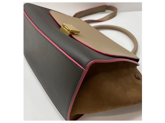 Céline Borsa 2-Way Celine Trapeze marrone - vista 9