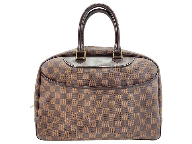 Borsa Louis Vuitton Deauville Special Order Marrone - vista 2