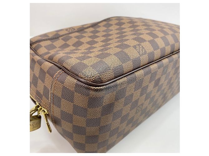 Borsa Louis Vuitton Deauville Special Order Marrone - vista 9