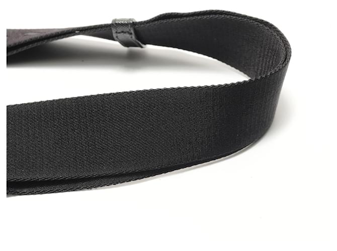 Borsa a tracolla Prada PRADA Triangle Plate con pochette Nero - vista 11