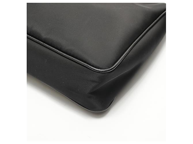 Borsa a tracolla Prada PRADA Triangle Plate con pochette Nero - vista 6