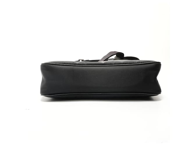 Borsa a tracolla Prada PRADA Triangle Plate con pochette Nero - vista 7