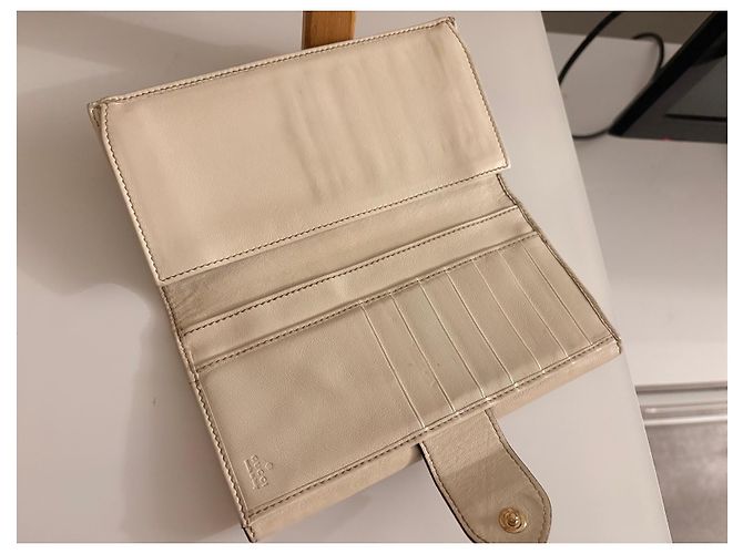 Cartera Gucci GG Supreme de lona con cierre de corazón Castaño Beige - vista 6