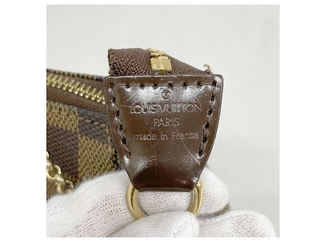 Borsa Louis Vuitton Damier Eva Damier ebene - vista 5