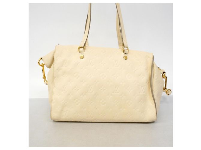 Borsa Louis Vuitton Monogram Empreinte Lumineuse PM Bianco - vista 13