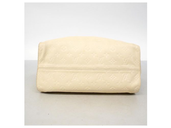 Borsa Louis Vuitton Monogram Empreinte Lumineuse PM Bianco - vista 3
