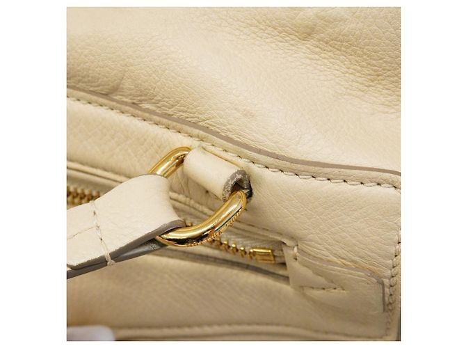 Borsa Louis Vuitton Monogram Empreinte Lumineuse PM Bianco - vista 8