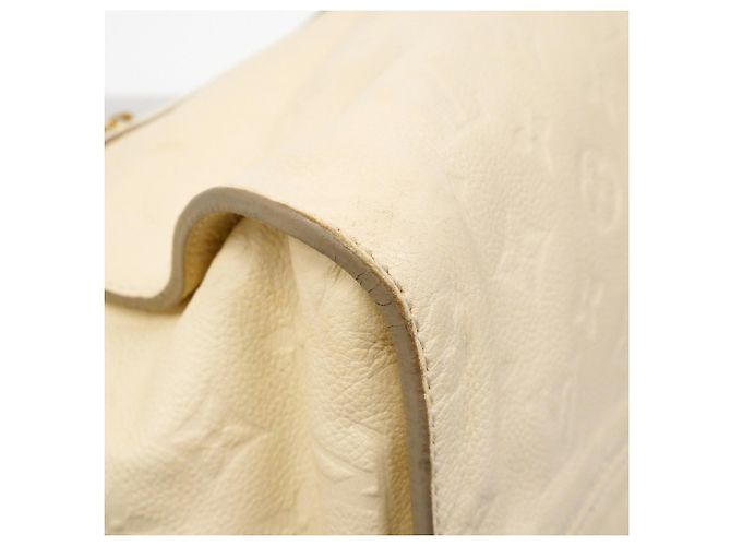 Borsa Louis Vuitton Monogram Empreinte Lumineuse PM Bianco - vista 9