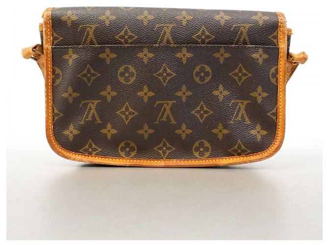 Borsa a spalla Louis Vuitton Monogram Gibeciere PM Marrone - vista 12