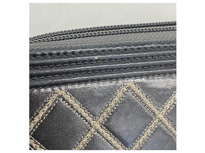 Cartera larga Boy Chanel Negro - vista 5