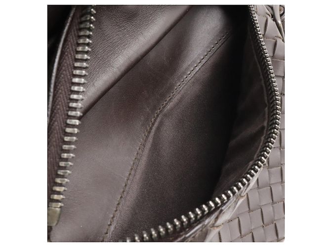 Sac banane Intrecciato Bottega Veneta Marron foncé - vue 10