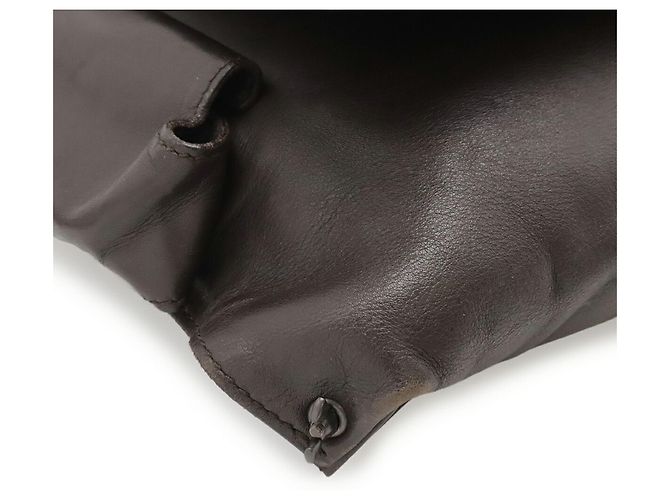 Sac banane Intrecciato Bottega Veneta Marron foncé - vue 4