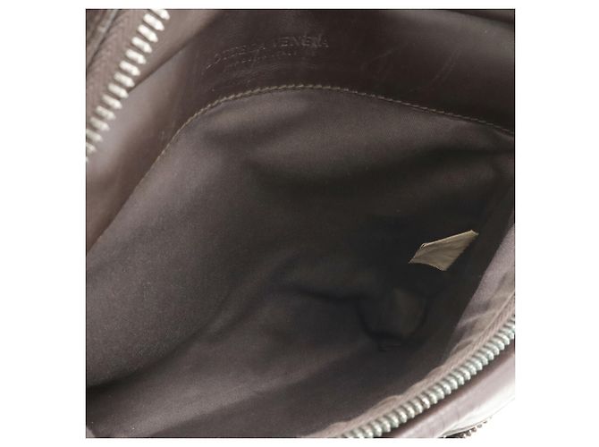 Sac banane Intrecciato Bottega Veneta Marron foncé - vue 9