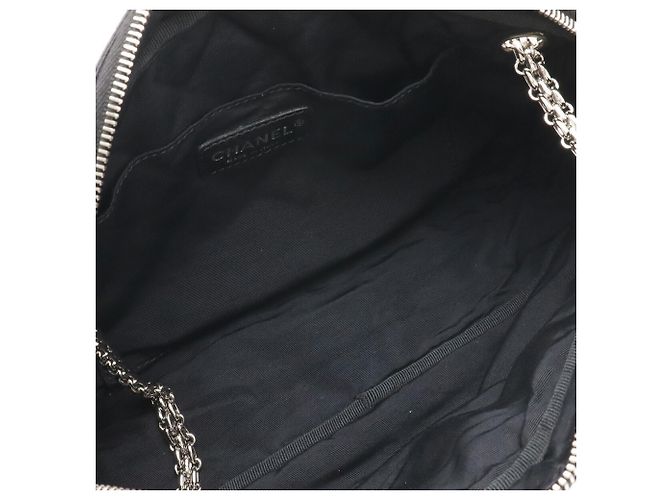 Chanel 2.55 Schultertasche Bicolor Schwarz Roh - Ansicht 7