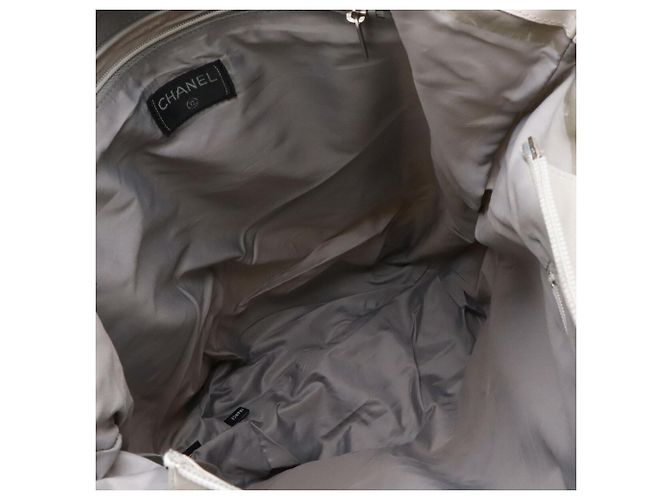 Borsa Tote Chanel Sport Line Grigio Crudo - vista 8