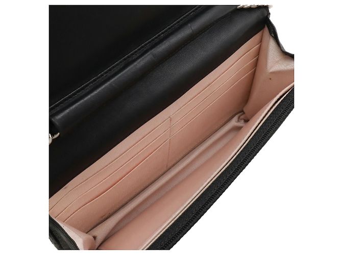 Borsa a Spalla con Catena e Portafoglio Chanel Micro Matelassé Nero - vista 7