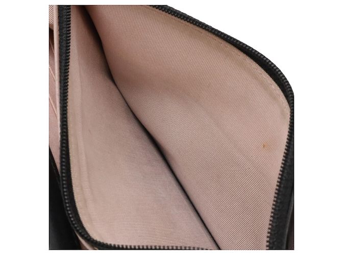 Borsa a Spalla con Catena e Portafoglio Chanel Micro Matelassé Nero - vista 9