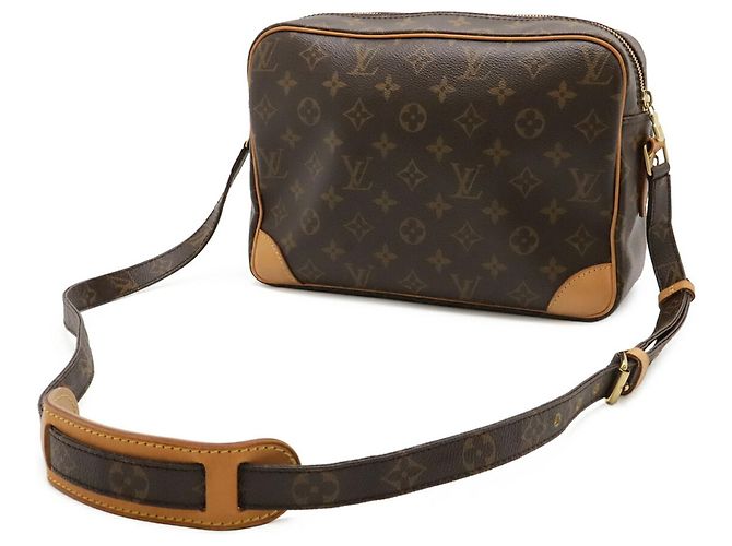 Borsa a Spalla Louis Vuitton Monogram Nile Marrone - vista 3