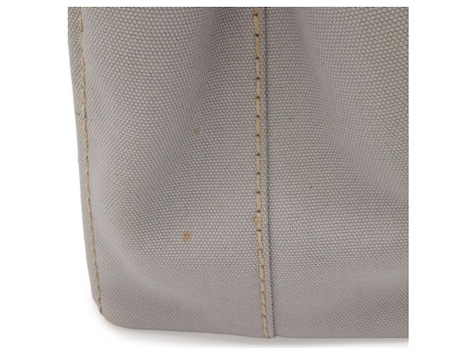 Borsa Tote Prada Canapa Grigio chiaro - vista 5
