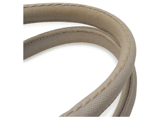 Borsa Tote Prada Canapa Grigio chiaro - vista 7