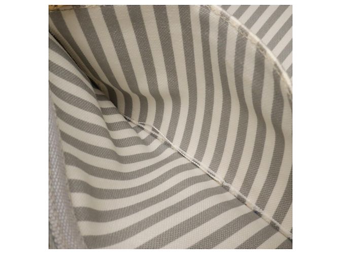 Borsa Tote Prada Canapa Grigio chiaro - vista 9
