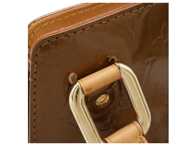 Borsa Louis Vuitton Monogram Vernis Forsyth Bronzo - vista 7