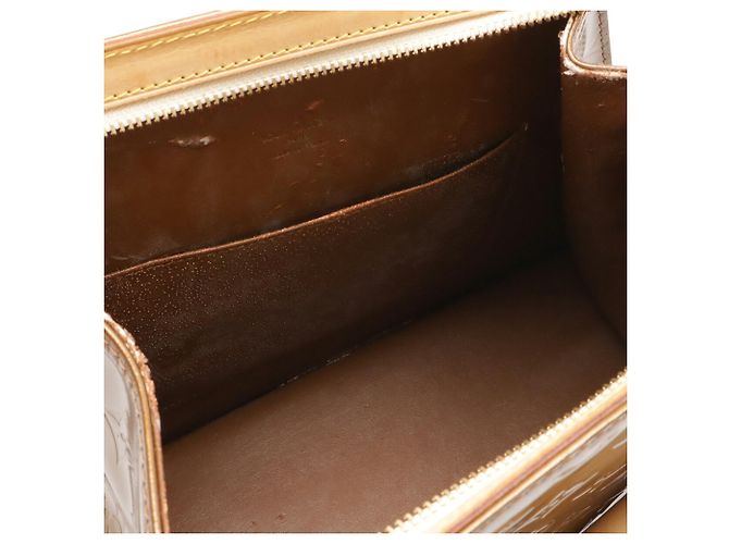 Borsa Louis Vuitton Monogram Vernis Forsyth Bronzo - vista 8