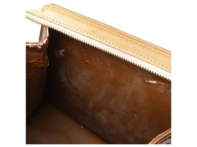 Borsa Louis Vuitton Monogram Vernis Forsyth Bronzo - vista 9