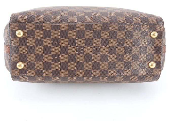 Louis Vuitton Damier Greenwich Leder Tote Bag Damier ebene - Ansicht 5