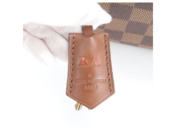 Louis Vuitton Damier Greenwich Leder Tote Bag Damier ebene - Ansicht 9